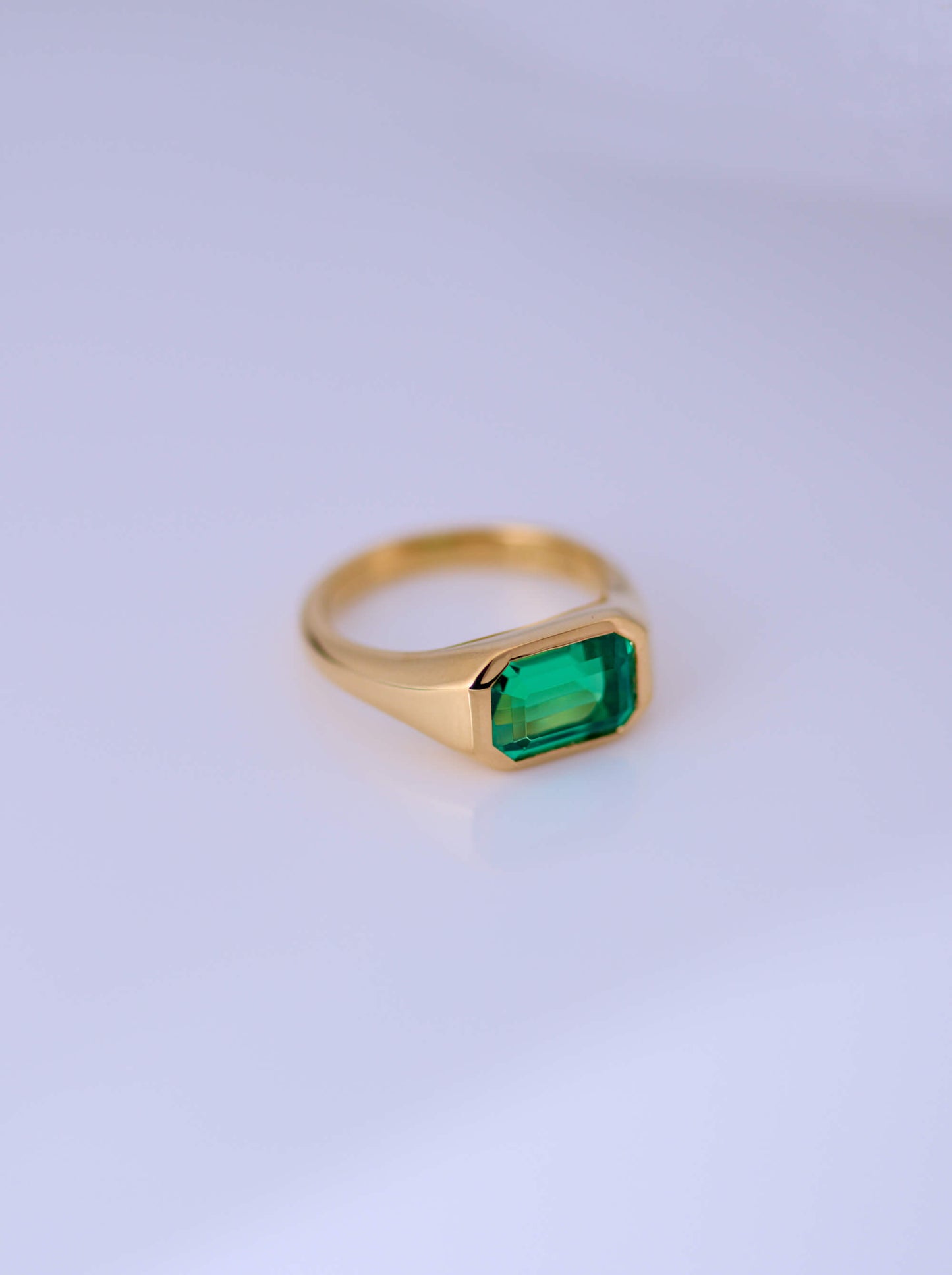 Mint Sapphire Ring