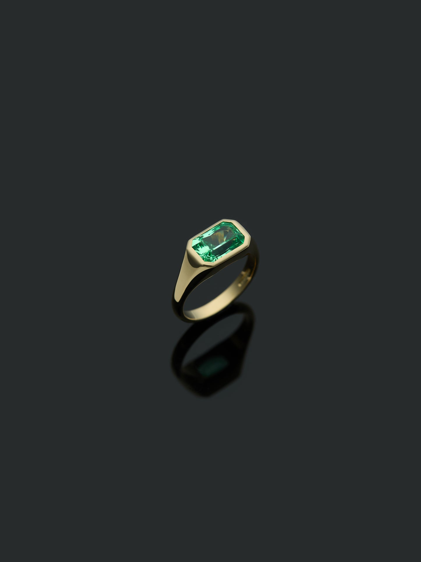 Mint Sapphire Ring