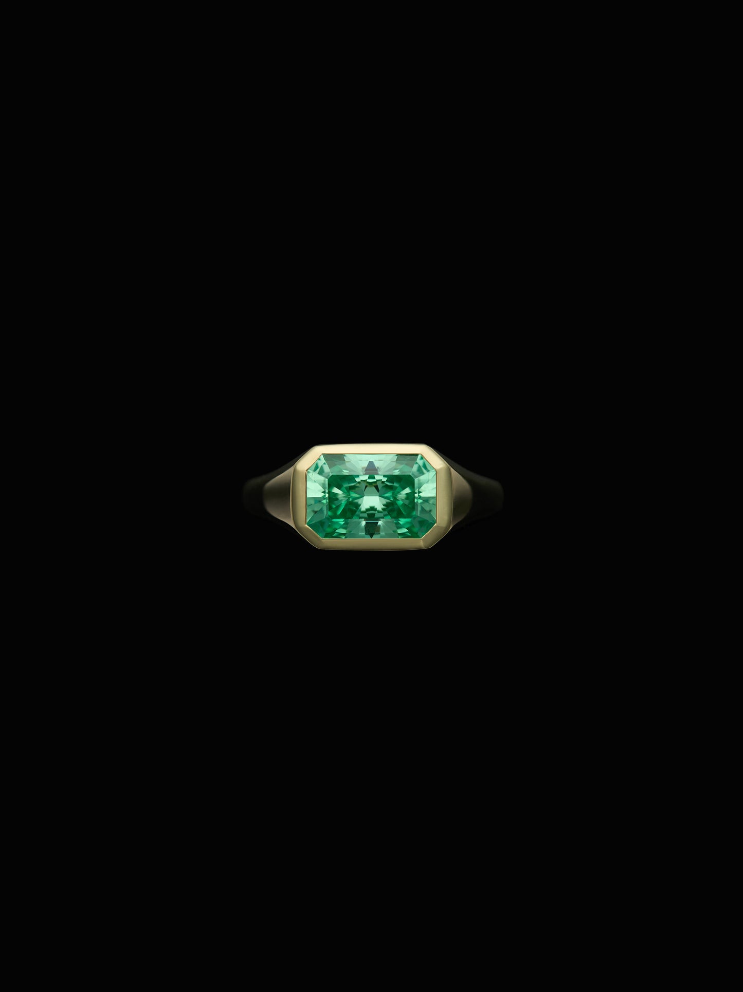 Mint Sapphire Ring