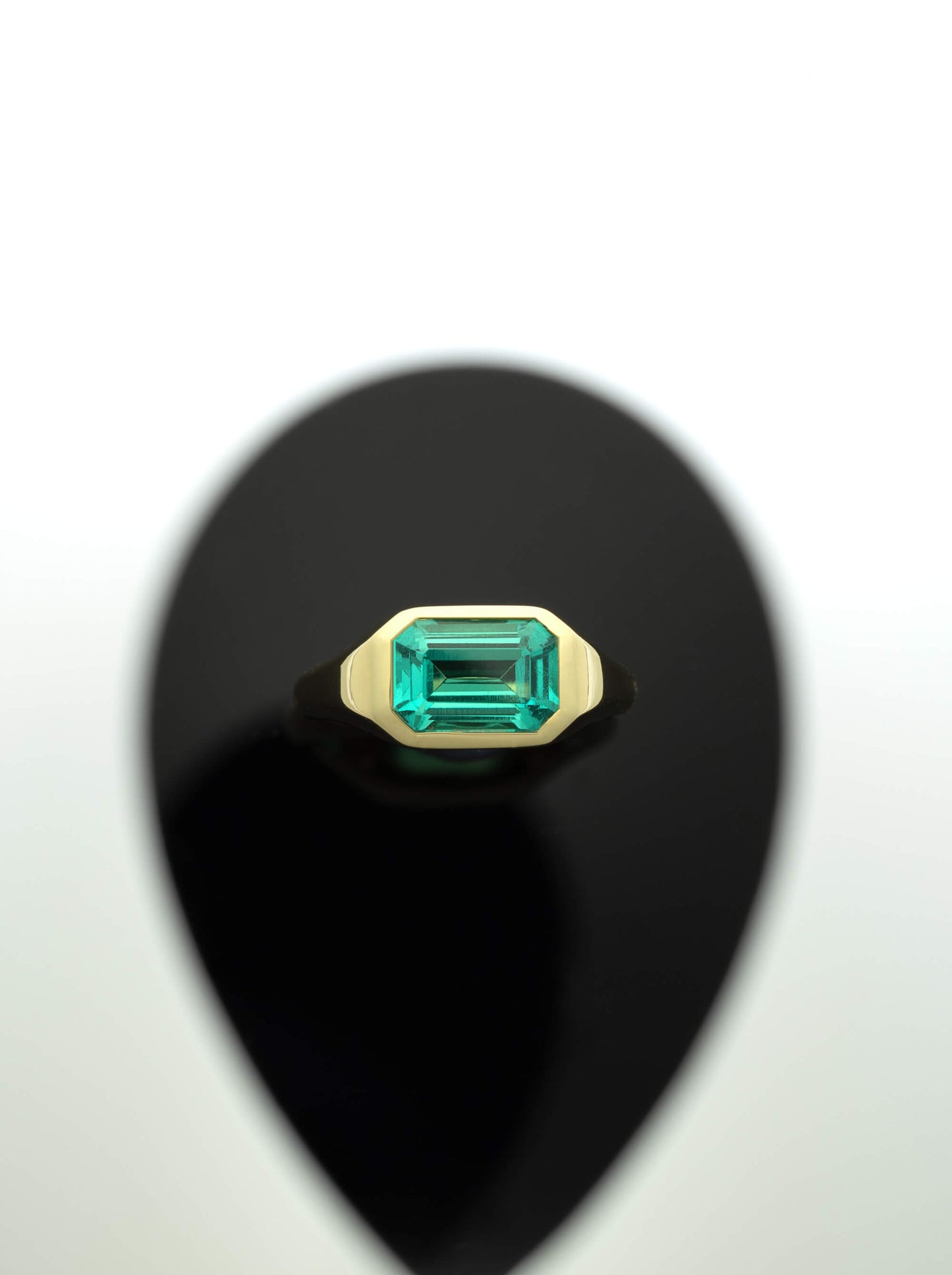 Mint Sapphire Ring