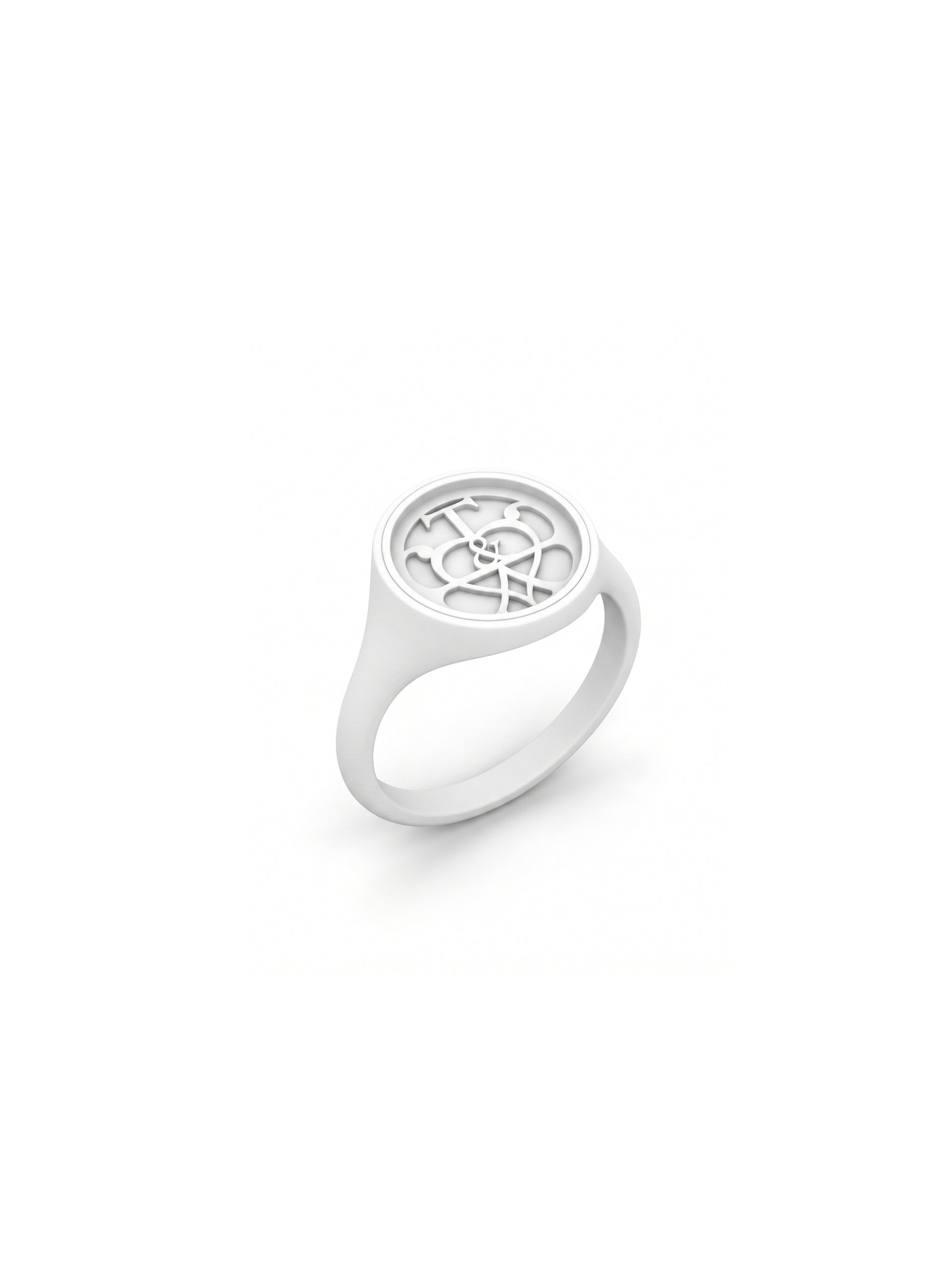 Monogramm Ring