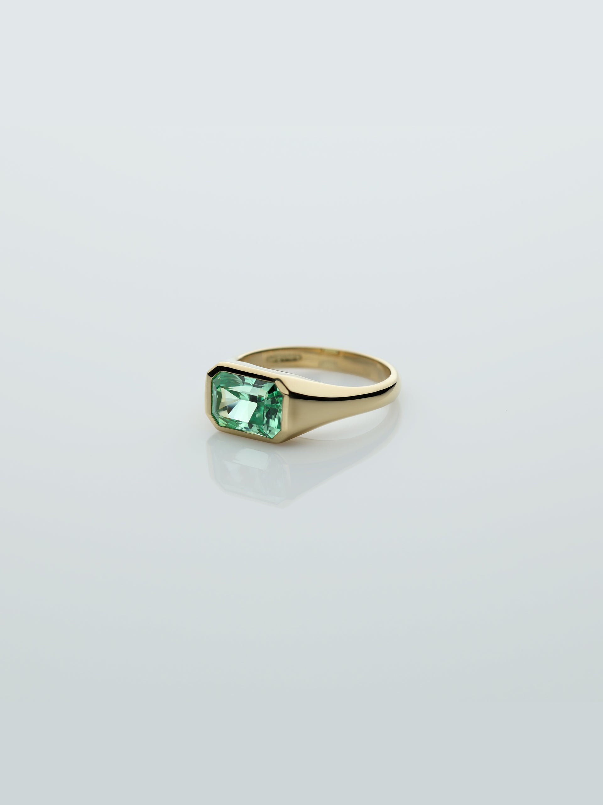 Mint Sapphire Ring