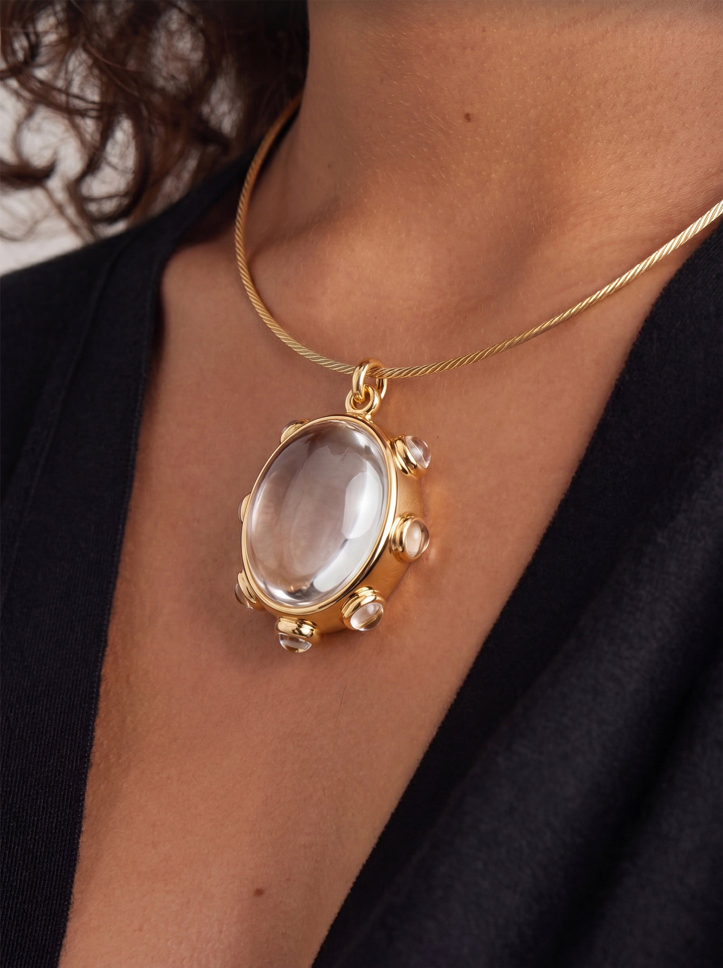 Rock Crystal Pendant